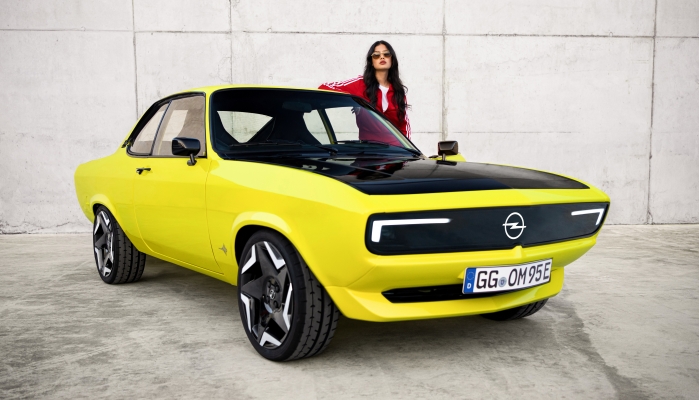 Als E-Auto kehrt der Opel Manta zurück